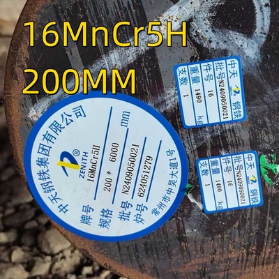 EN 10084-2008 DIN 1.7131 200 mm ronde staalstaaf 16mncr5H staal SAE 51204