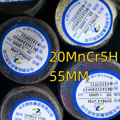 20MnCr5H 1.7147 Materiaal SAE5120 Afgedwongen en gehard legeringsstaal ronde staaf
