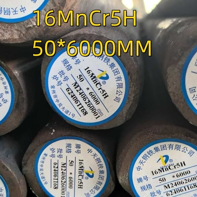 20MnCr5H 1.7147 Materiaal SAE5120 Afgedwongen en gehard legeringsstaal ronde staaf