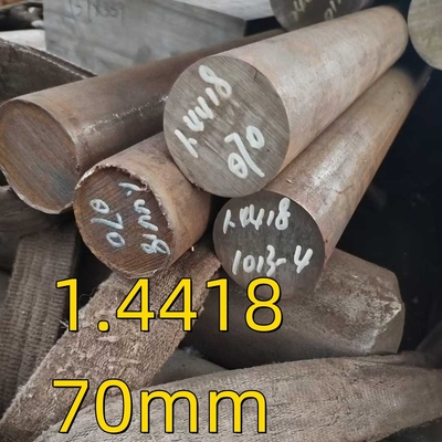 EN 10088-3 W.-nr. 1.4418 DIN X4CrNiMo16-5-1 Martensitische ronde staalbalken voor hydraulische toepassingen