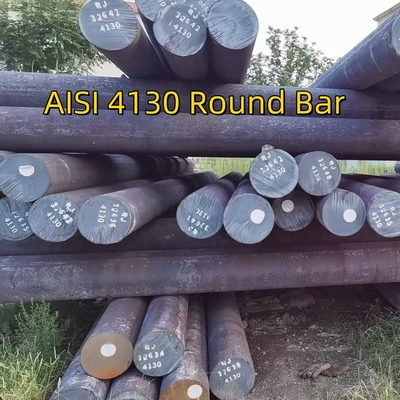 AISI 4130 Ronde staaf 30CrMo-warmtebehandeling genormaliseerd/verhit/QT Voor kleppen