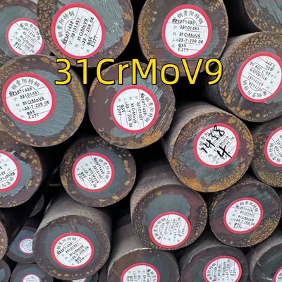 Nitriderend staal D 35mm Materiaal 1.8519 31CrMoV9 Warmtebehandeling en bewerking Warmgewalst staal Soild Rod