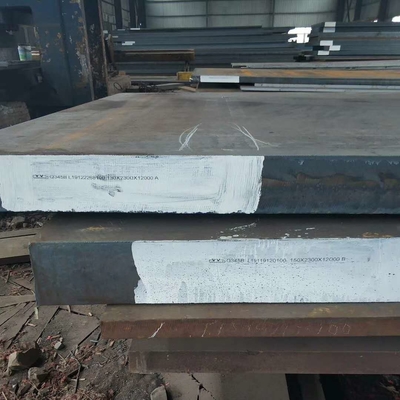 Structurele staalplaat EN10025-4 S355J2+N Legerplaat van staal EN 10025 S355J2G3
