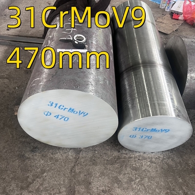 250 mm 470 mm Diameter EN 10085 31crmov9 DIN 17211 Ronde staaf voor smeden van legeringsstaal