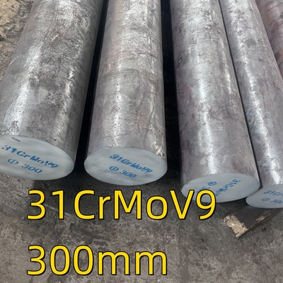 250 mm 470 mm Diameter EN 10085 31crmov9 DIN 17211 Ronde staaf voor smeden van legeringsstaal