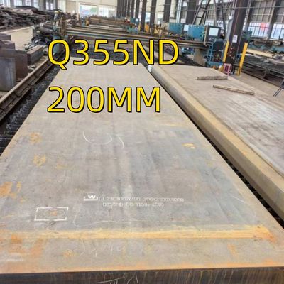 S355JR Q355B Warmgewalste plaat van koolstofarme legeringstaal 35*2500*10000mm