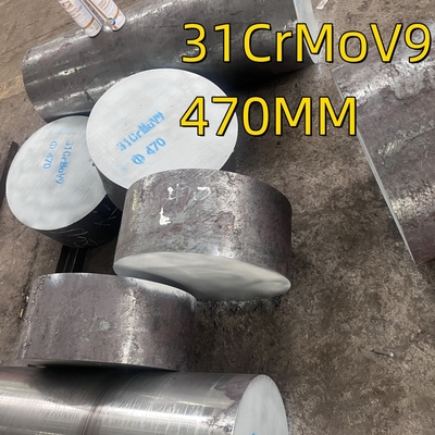 250 mm 470 mm Diameter EN 10085 31crmov9 DIN 17211 Ronde staaf voor smeden van legeringsstaal