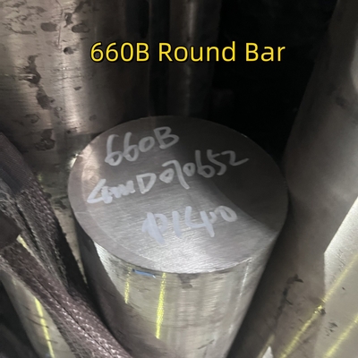 ASTM A286 A453 B638 Klasse 660 Gr A B C D Ss Ronde staaf Diameter 70 mm Lengte 3000 mm