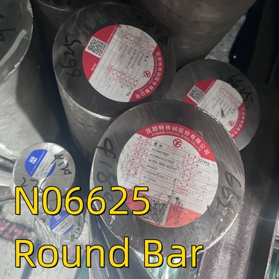 Inconel 625 ASTM B446 gesmeed staal ronde staaf legering 625 NCF 625 UNS N06625 Inconel legering 625 bar