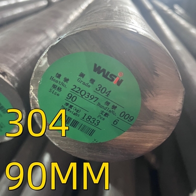 1.4301 SUS304 Ronde 6 mm roestvrij staalstaaf ASTM A276 Aisi 304 TP304 Warmgewalst