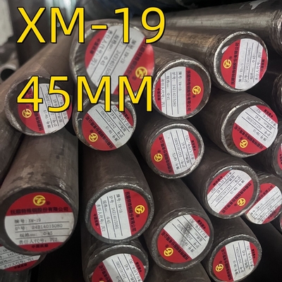 ASTM A182 XM-19 Stalen ronde staaf 45 mm warmgewalst UNS S20910 XM-19 Solid