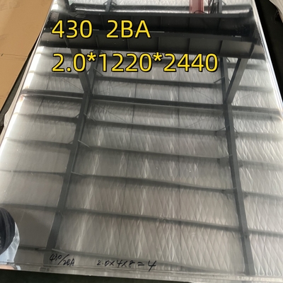 430 BA Koudgewalste roestvrijstalen spoel SUS430 Strip spoel Constructie Vlootbouw
