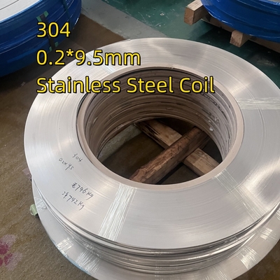 0.2mm Astm A240 TP304 AISI 304 Inox 1.4301 koudgewalste roestvrijstalen spoel 2B Oppervlak