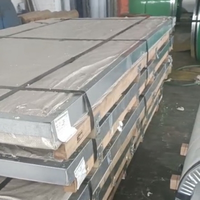 Koudgewalste 316L plaat ASTM A240 AISI316L DIN1.4404 roestvrijstalen metalen plaat 1.0*2000*3000