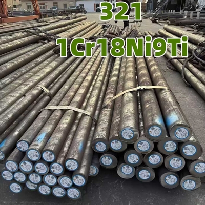 ASTM A479 TP321 Ronde staalstaaf DIN1.4541 6-250 mm