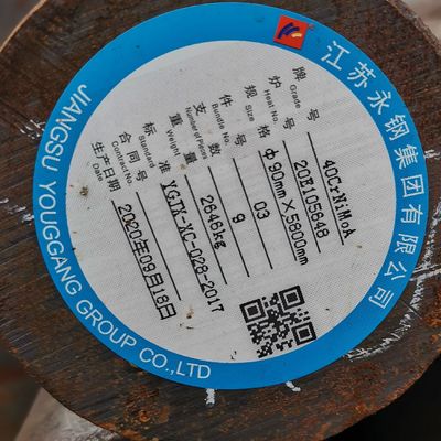 SAE4340 Rondes van het de Legeringsstaal van GB 40CrNiMoA de Engelse 10250-3