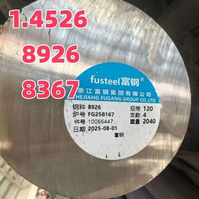 926 DIN1.4529-het Lassenstaaf van de Roestvrij staal Ronde Bar UNS N08926