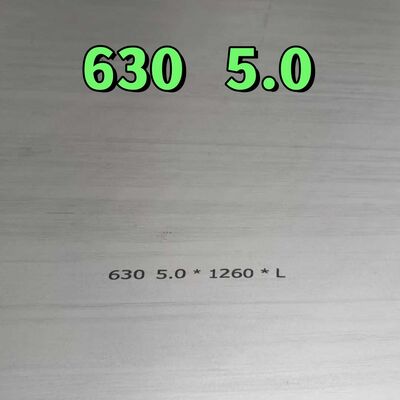 17-4PH SUS 630 Warmgewalste roestvrijstalen plaat 1-30 mm Dikte H1150 HRC40 Hardheid