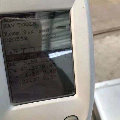 F51 duplex 2205 roestvrijstalen plaat S32205 duplex legeringsmateriaal met technisch gegevensblad