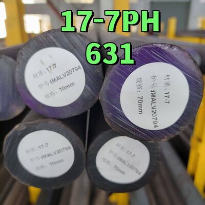 Precipitation-Hardening SUS631 17-7PH Stainless Steel Round Bar For Chemical Equipment