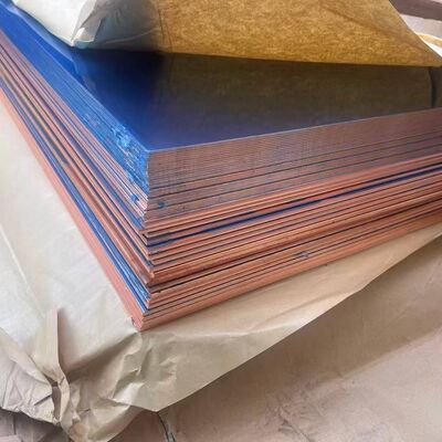 High Purity and Low Oxygen OFE Copper Plate UNS10100/10200  Diameter: 1000 mm X2000 mm  thickness 25 mm