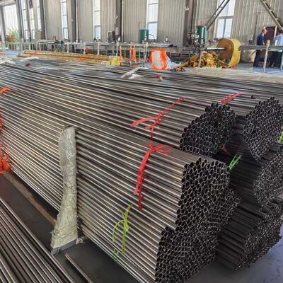 ASTM A269 TP304 AISI304 Roestvrij staal gelast buis gebruikt voor hekken handrail trap helder oppervlak