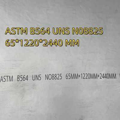 ASTM B424 / ASME SB 424 UNS N08825 Incoloy 825 Nickel Alloy Plate 6*1219mm