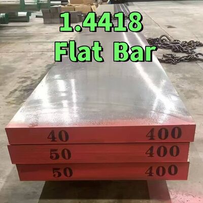 1.4418 QT900 roestvrijstalen platte staaf 230x85 DIN EN 10088-3 met ultrasoon testen