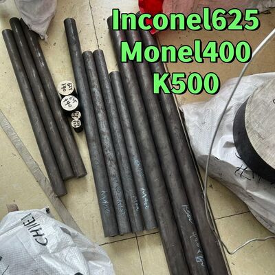 Monel K500 UNS N05500 Ronde Staaf Nikkel Koperlegering Staaf 6mm - 250mm Helder Gedraaid