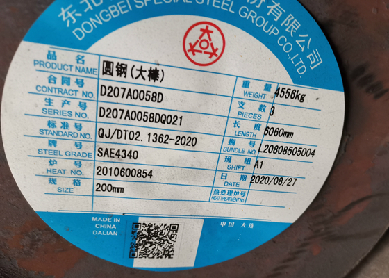 Koudgetrokken Warmgewalste ASTM 4340 Onthard Gesmeed DIN 1,6511 van het de Legeringsjis SNCM439 Staal van de Staal de Ronde Bar Ronde Bar
