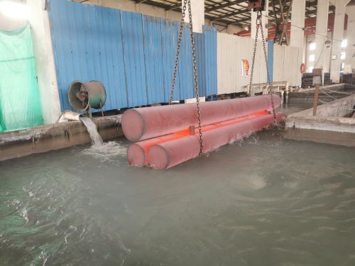 34CrNiMo6+QT Legeringsstructuur Staalstaafstaaf OD 55mm 6M Lengte 3