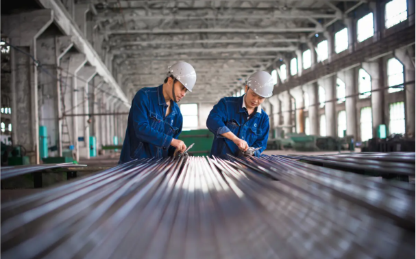 Finished product Dimensional inspection-1 34CrNiMo6+QT Legeringsstructuur Staalstaafstaaf OD 55mm 6M Lengte 7