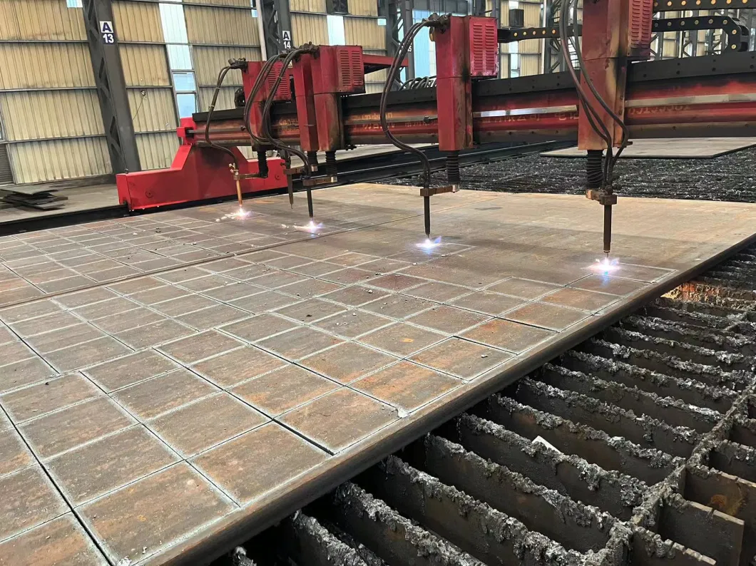 Hoge sterkte scheepvaartstaal plaat materiaal Eq70 Abs 12600 X 3000 X 70mm Met 3,2 Cert 2
