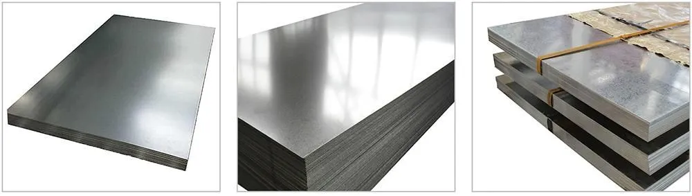 Gegalvaniseerde oppervlaktebehandeling SGCC DX51D Gegalvaniseerde staalplaat Z80-Z275 4